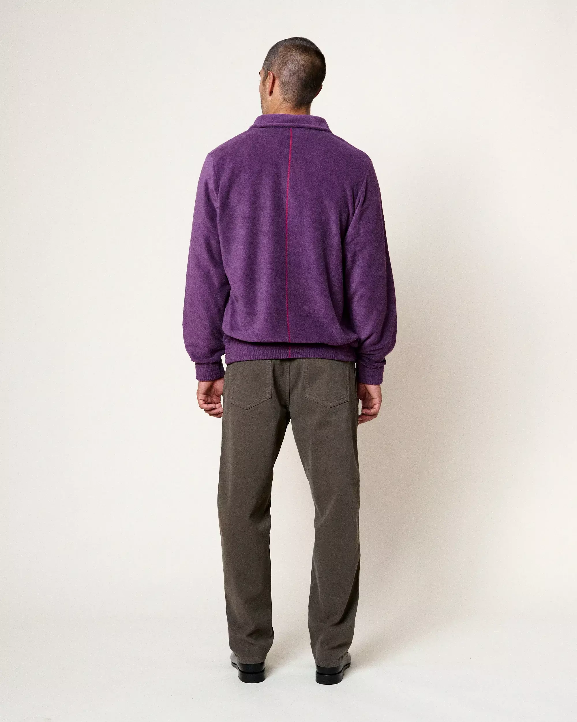 Homecore Atys Half-Zip Sweatshirt Grape Herren violett